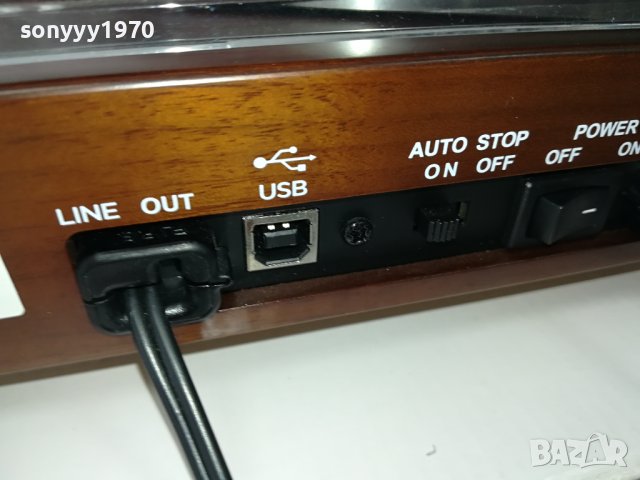 *LENCO L-90 AUDIO-TECHNICA-ВНОС SWISS 2710231442, снимка 9 - Грамофони - 42743920