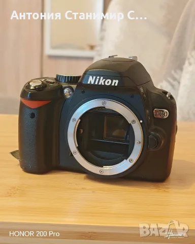Nikon d60 фотоапарат