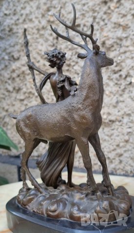 Бронзова Пластика на Rancoulet (1870-1915г), снимка 11 - Статуетки - 39909142