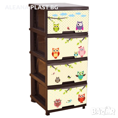 Пластмасов шкаф с четири чекмеджета , снимка 13 - Шкафове - 24932652