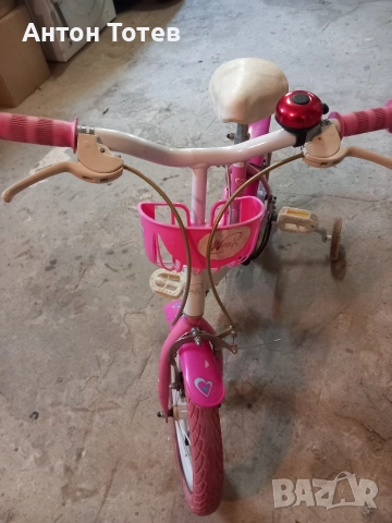 Детско колело 14" за момичета , снимка 4 - Детски велосипеди, триколки и коли - 54305117