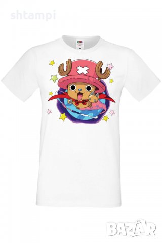 Мъжка тениска One Piece Tony Tony Chopper,Анимация,игра,Празник,Повод,, снимка 2 - Тениски - 38122305
