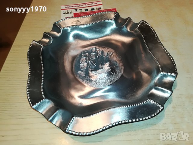 ГОЛЯМ ПУРАДЖИИСКИ ПЕПЕЛНИК С КОРАБ ОТ ГЕРМАНИЯ 0708221953, снимка 8 - Антикварни и старинни предмети - 37623799