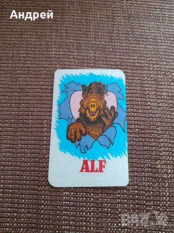 Календарче Алф 1991, снимка 1