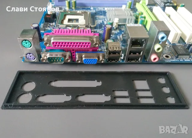 Дънна платка Gigabyte GA-8VM800M-775(rev. 1.0), Socket LGA 775, снимка 4 - Дънни платки - 49872219