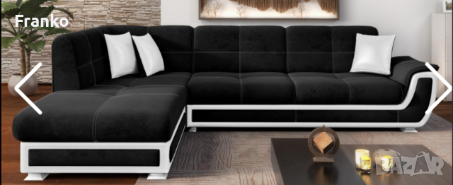 Ъглов диван с функция за сън и ракла , снимка 3 - Дивани и мека мебел - 44767185