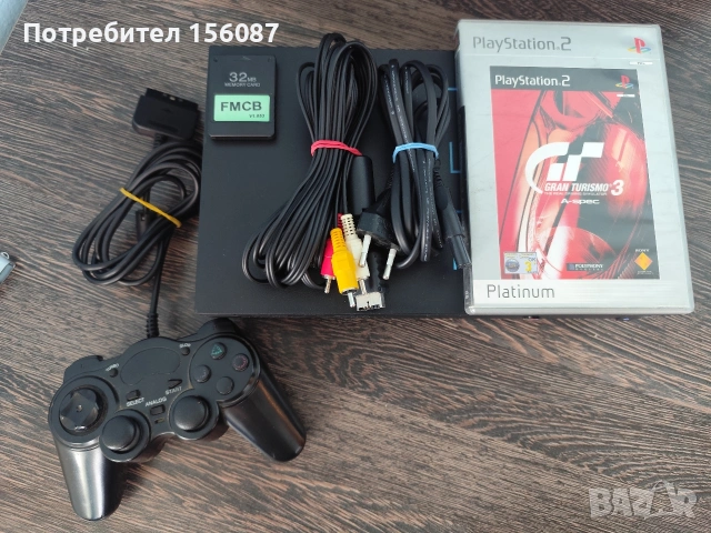 PS2 пълен комплект със FMCB хак, снимка 5 - PlayStation конзоли - 54156152