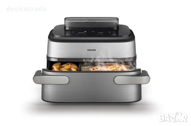 Фритюрник с горещ въздух Philips Megabasket NA565/02 Серия 5000