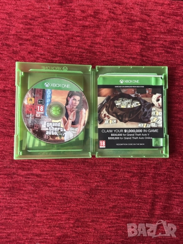 Xbox one GTA 5 five, снимка 2 - Игри за Xbox - 56115551