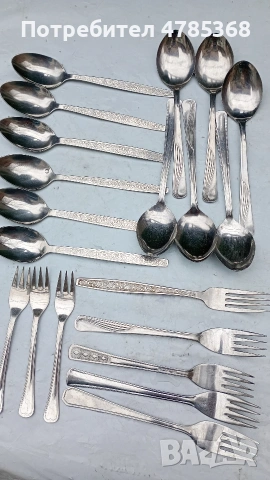 Прибори за хранене+ Мачете в кания, снимка 4 - Прибори за хранене, готвене и сервиране - 54287063