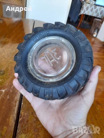 Стар пепелник ЗАГ Г.Димитров София, снимка 3 - Други ценни предмети - 51017771