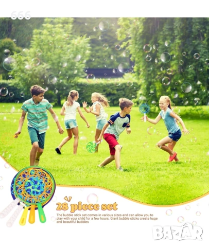 Комплект пръчки за мехурчета 28 броя, снимка 6 - Други - 53277383