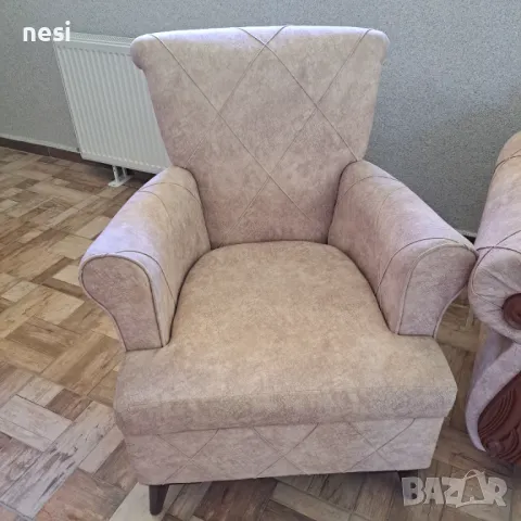 Халова гарнитура , снимка 2 - Дивани и мека мебел - 50331444