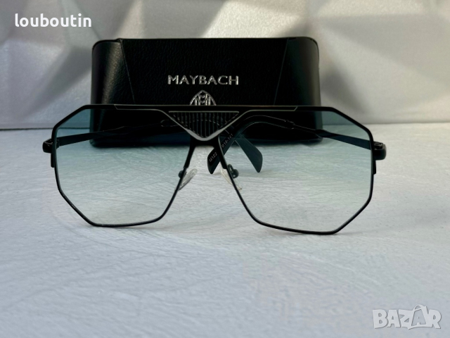 Maybach 2024 мъжки слънчеви очила маска 6 цвята, снимка 7 - Слънчеви и диоптрични очила - 44572847