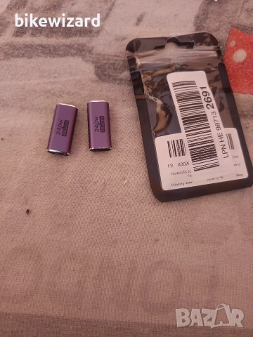 2 броя USB-C женски към женски съединителен адаптер 40Gbps 240W бързо зареждане 8K@60Hz НОВИ, снимка 2 - USB кабели - 53148133