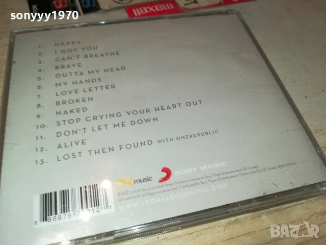 LEONA LEWIS CD 2106251941, снимка 15 - CD дискове - 50749622