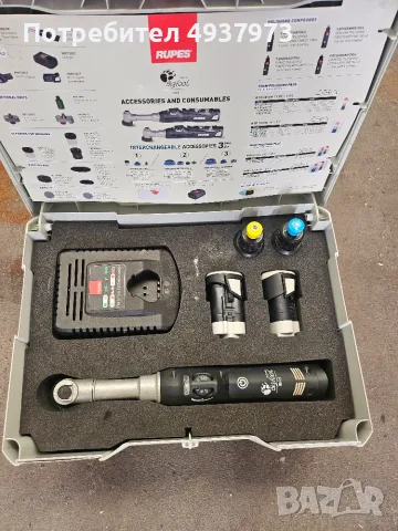 Професионална полирмашина RUPES BigFoot Nano iBrid (Long Neck) – комплект в Systainer куфар, снимка 2 - Пастиране - 56045922