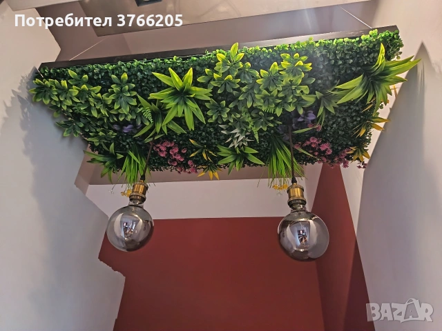 Дизайнерска лампа, снимка 2 - Лампи за таван - 53926433