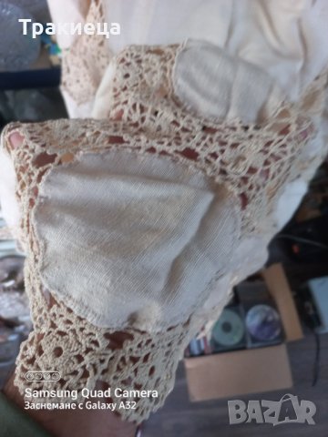 Ръчно плетена покривка , снимка 2 - Антикварни и старинни предмети - 38032253