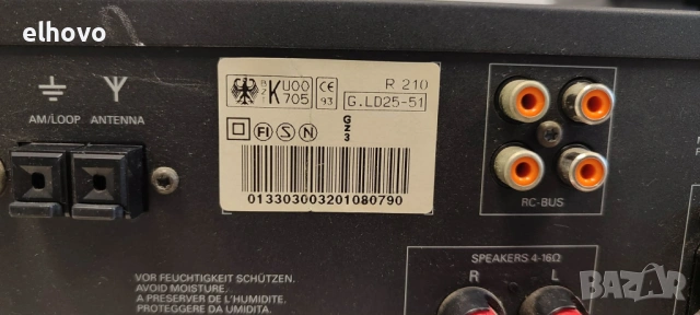 Ресивър Grundig R210#1, снимка 8 - Ресийвъри, усилватели, смесителни пултове - 53349767