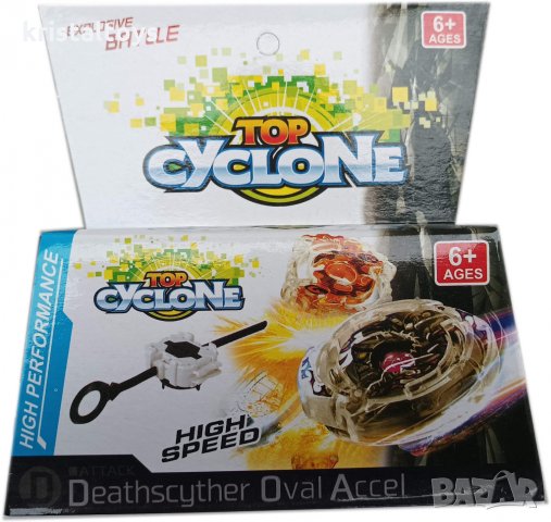 Бей Блейд Top Cyclone Deathscyther Oval Accel, снимка 1