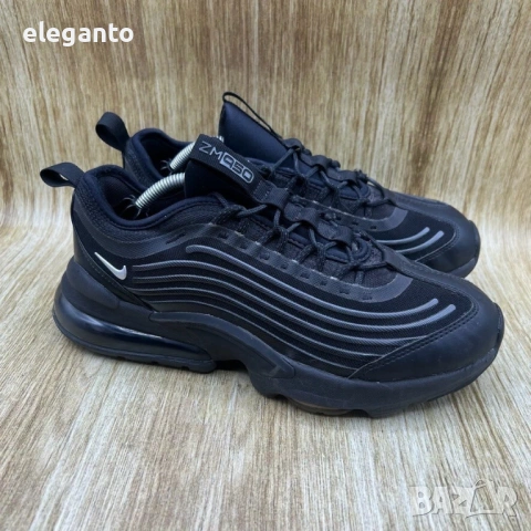 Оригинални детски маратонки Nike Air Max ZM950 Triple Black Shoes Sneakers , 36 размер , снимка 2 - Детски маратонки - 54134616