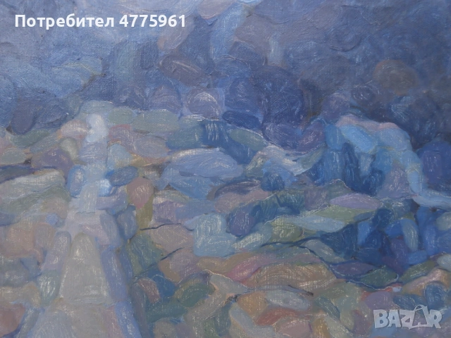 Пейзаж О.Вълнарова, снимка 2 - Картини - 54012076