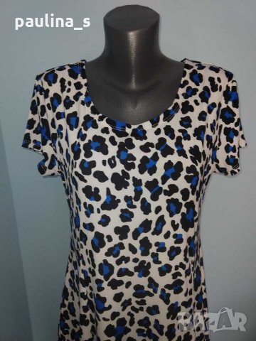 Два броя / Маркова рокля в леопардов принт " и" Stradivarius STR" / унисайз , снимка 5 - Рокли - 30235408