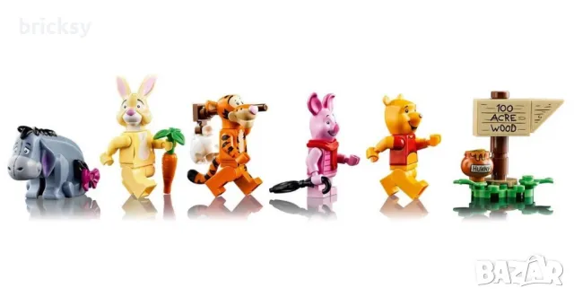 НОВ LEGO Ideas - Winnie the Pooh 21326 МЕЧО ПУХ, снимка 3 - Конструктори - 48352359