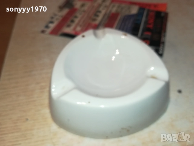 ПЕПЕЛНИК-ПОРЦЕЛАН 12Х4СМ 0111252017, снимка 3 - Колекции - 52258405