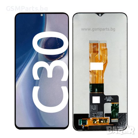Дисплей + Тъч скрийн за Realme C33 / C30 / Narzo 50i Prime (4G) (2022), снимка 2 - Резервни части за телефони - 40361276