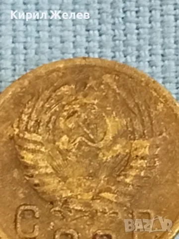 Стара монета 2 копейки 1956г. СССР рядка за КОЛЕКЦИЯ ДЕКОРАЦИЯ 43891, снимка 7 - Нумизматика и бонистика - 48122603