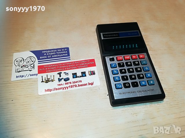 toshiba calculator-внос switzerland, снимка 14 - Работни компютри - 29770967