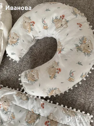 Бебешко гнездо, възглавница за кърмене и подложка, снимка 2 - Други - 49467418