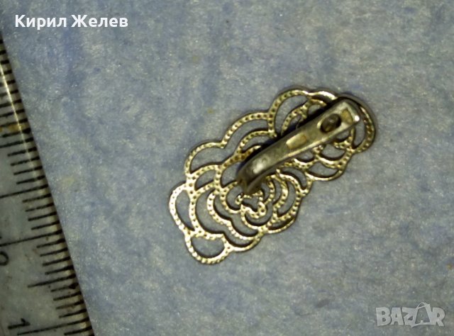 ВЕЛИКОЛЕПНА ФЛОРАЛНА СРЕБЪРНА ОБЕЦА СРЕБРО 925 АНГЛИЯ АЖУРНА РЪЧНА МАЙСТОРСКА АРТ ИЗРАБОТКА 39948, снимка 12 - Обеци - 42481804
