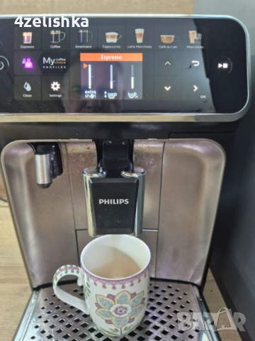 Philips LatteGo 5400, модел EP 5447/90 - внос , с БГ меню, снимка 9 - Кафемашини - 53892409