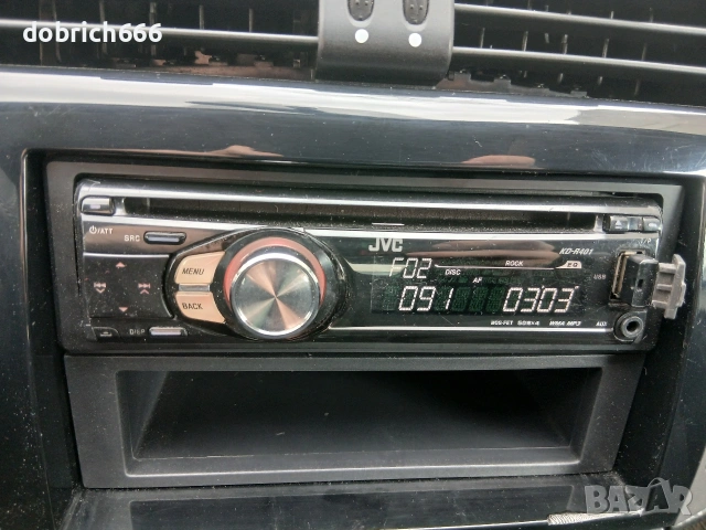CD USB JVC радио за кола флашка диск аукс 4x50W
