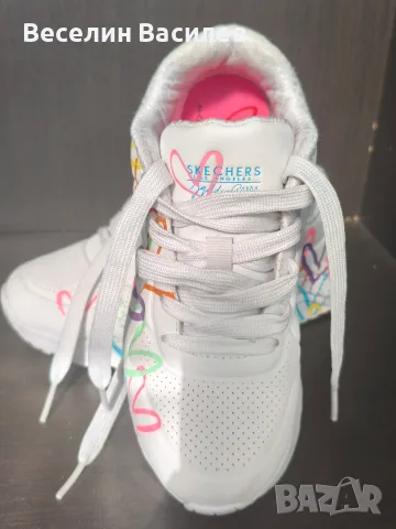 Skechers Uno Lite-Heart Of Hearts , снимка 2 - Детски маратонки - 56241954