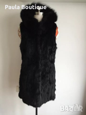 Елек от заешка кожа , снимка 2 - Елеци - 34304345