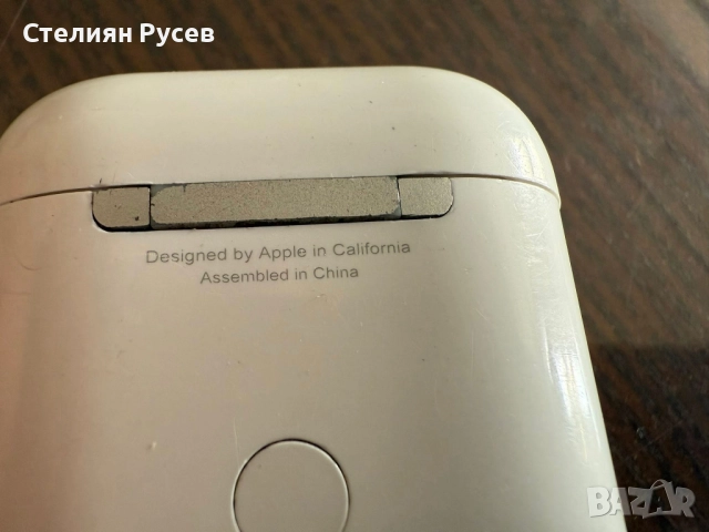 слушалки Apple AirPods 2nd gen (EMC 3185) with Protective Case цена 30 лв 2 бр използвани слушалки, , снимка 3 - Bluetooth слушалки - 52943747