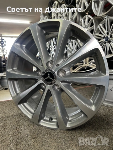 Джанти 17 Цола Mercedes E Klass W211 W212 W213 C Klass W205 W 206 CLA Original , снимка 8 - Гуми и джанти - 53874662
