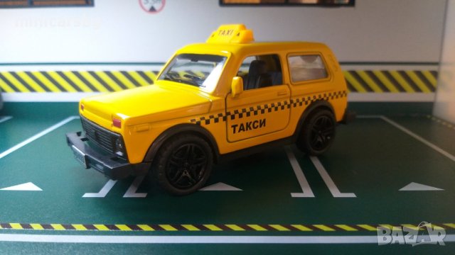 Метални колички: Lada Niva Taxi (Лада Нива Такси)