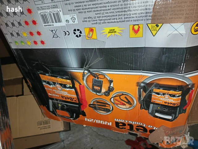 Стартерна количка BETA 1498 /24 - Уред за подаване на стартов ток, 12-24V, снимка 17 - Аксесоари и консумативи - 45088456