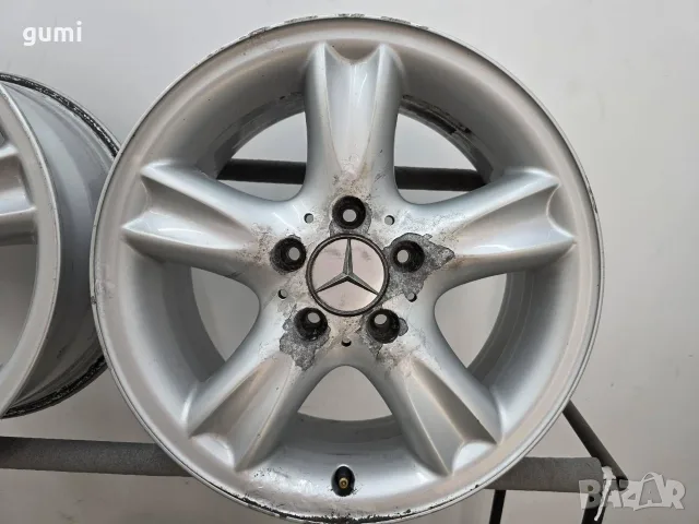 4бр 16ски джанти за MERCEDES 5х112мм A161560 , снимка 3 - Гуми и джанти - 56090629