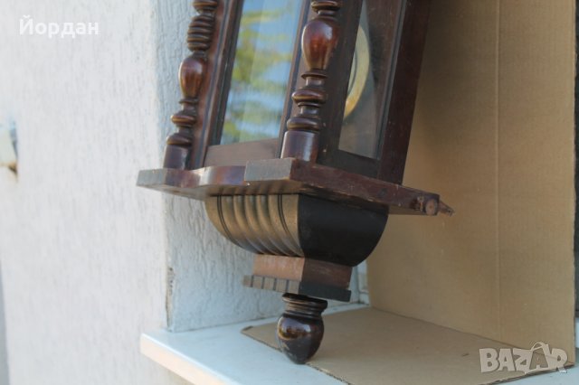 Немски стенен часовник Густав Бекер , снимка 6 - Антикварни и старинни предмети - 37365651