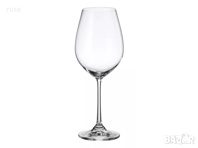 НОВИ! Чаши за червено вино 6 броя Bohemia Columba 650мл, снимка 4 - Сервизи - 44807463