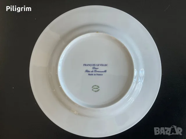 Чиния «Porcelaine de Limoges«., снимка 6 - Колекции - 56021642