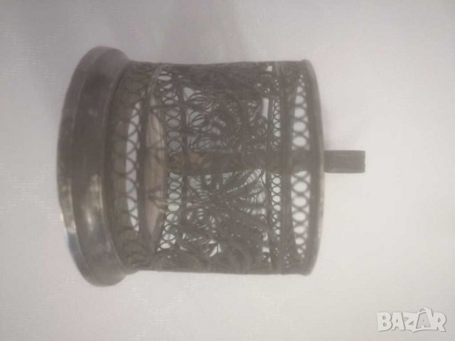 Стар подстаканник СССР, филиграмна изработка. , снимка 2 - Колекции - 31334890