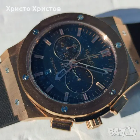 HUBLOT Мъжки луксозен часовник HUBLOT Big Bang Geneve Collection , снимка 2 - Мъжки - 49384789