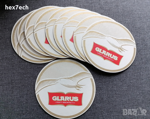 ❤️ ⭐ Комплект подложки Glarus 10 броя Гларус ⭐ ❤️, снимка 1 - Колекции - 36410050